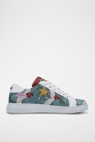 Sneakers in pelle vegan Ace  - Multicolore