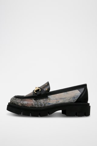 Mocassini in pelle vegan Cindy  - Multicolore