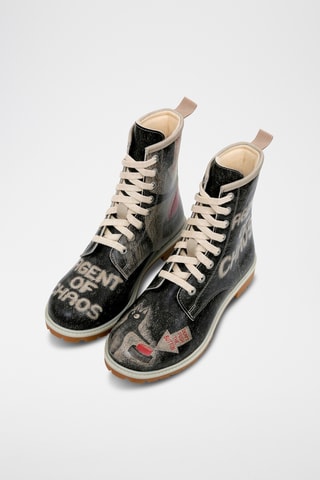 Stivaletti in pelle vegan Long  - Multicolore