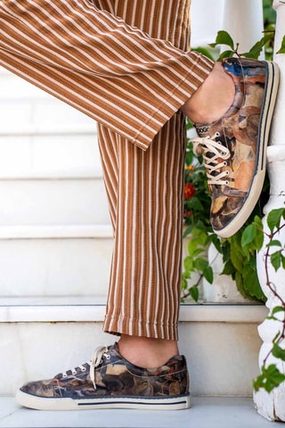 Sneakers in pelle vegan Be Still - Multicolore