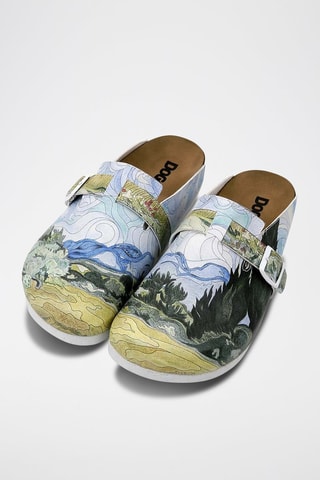 Sabot Vincent van Gogh A Wheat Field with Cypresses  - Multicolore