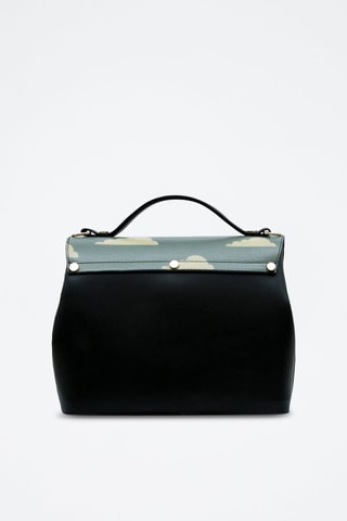 Borsa a tracolla in pelle vegan Over the Moon  - Multicolore