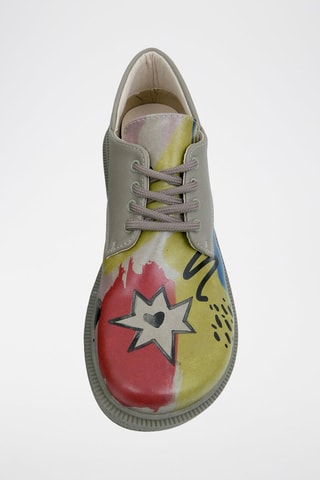 Stringate in pelle vegan The Creation of the Collage  - Multicolore