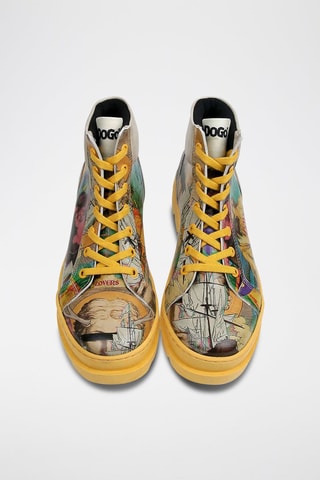 Stivaletti con zeppa Ancient Tales  - Multicolore