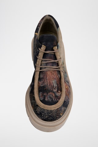 Stringate in pelle vegan Shu  - Multicolore