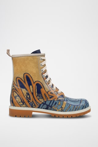 Stivaletti in pelle vegan Long  - Multicolore