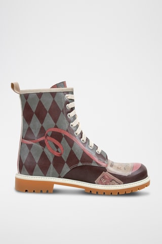 Stivaletti in pelle vegan Long  - Multicolore