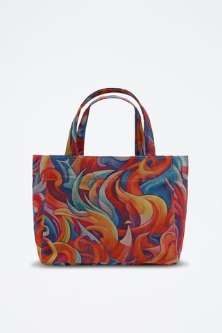 Borsa a mano Spirals of Colour  - Multicolore