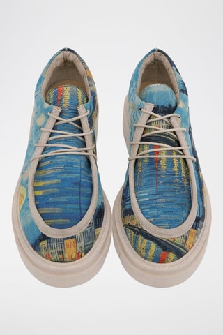 Stringate in pelle vegan Sea Sparkles  - Multicolore