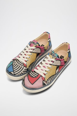 Sneakers Painting in Harmony - Multicolore