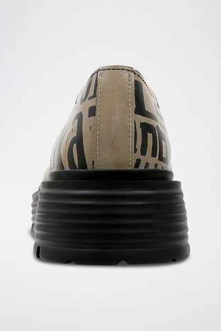 Stringate in pelle vegan Brooklyn  - Multicolore