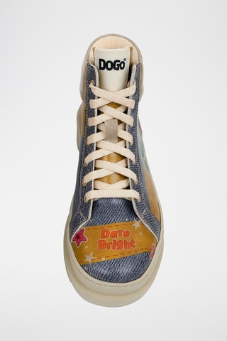 Stivaletti in pelle vegan Andriana - Multicolore