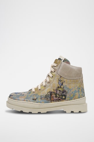 Stivaletti in pelle vegan Andriana - Multicolore