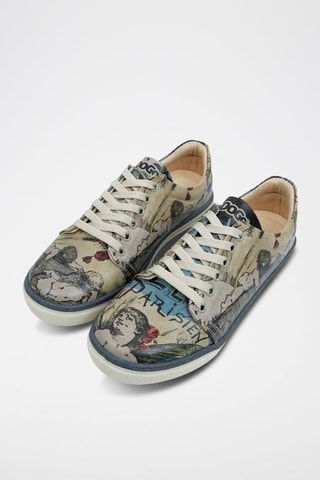 Sneakers in pelle vegan Le Parisien  - Multicolore