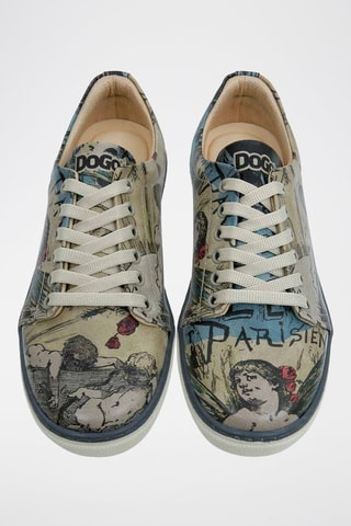 Sneakers in pelle vegan Le Parisien  - Multicolore