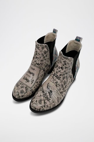 Stivaletti Beatles con tacco Let Your Dreams Be Your Wings  - Multicolore