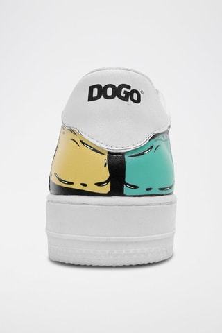 Sneakers Dogo Sketch Design - Multicolore