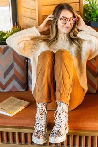 Stivaletti Autumn is Back  - Multicolore