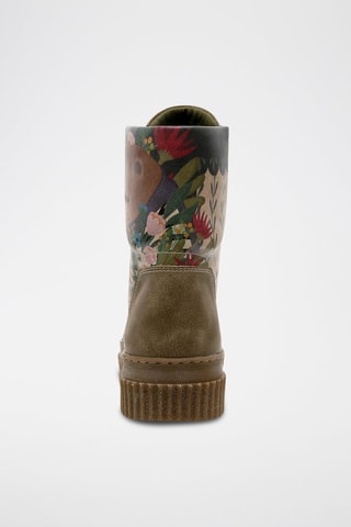 Stivaletti Bear and Flowers  - Multicolore