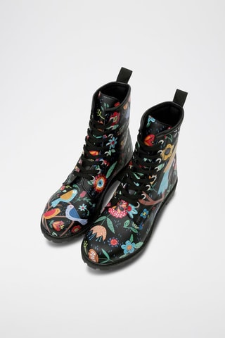 Stivaletti Flower & Birds - Multicolore