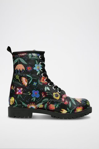 Stivaletti Flower & Birds - Multicolore