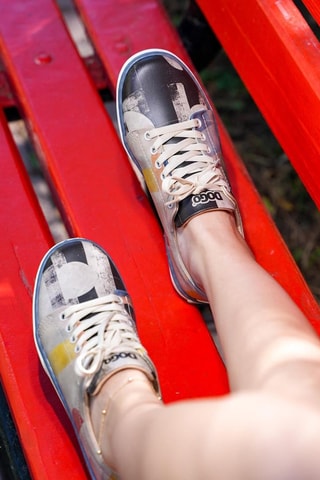 Sneakers Geometric Shapes  - Multicolore