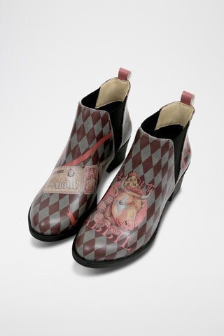 Stivaletti Beatles in pelle vegan Eve  - Multicolore