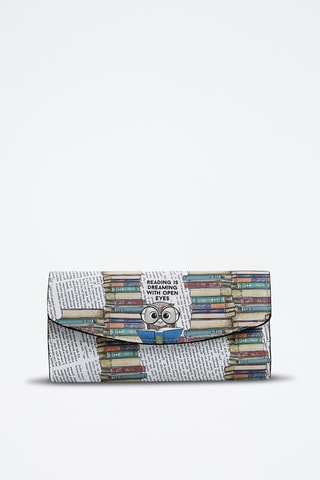 Portafoglio in pelle vegan Mira  - Multicolore