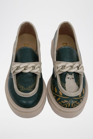 Mocassini in pelle vegan I Do What I Want  - Multicolore