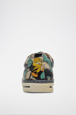 Sneakers Titti Titti e Gatto Silvestro Looney Tunes Catch Me If You Can Tweety   - Multicolore