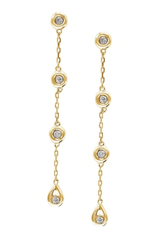 Pendientes Sunshine - Oro amarillo y diamantes
