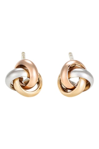 Dormilonas Nœud Tricolore - Oro amarillo, oro rosa y oro blanco