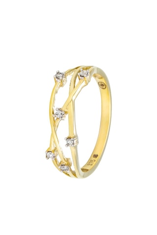Anillo Jolie Constellation -  Oro amarillo y diamantes