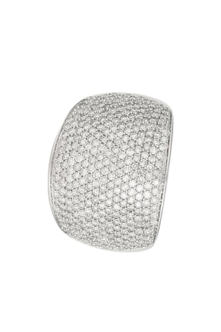 Anello Pavage Eclatant - Oro bianco e diamanti 