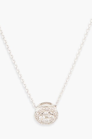 Colgante Mon Précieux - Oro blanco y diamantes