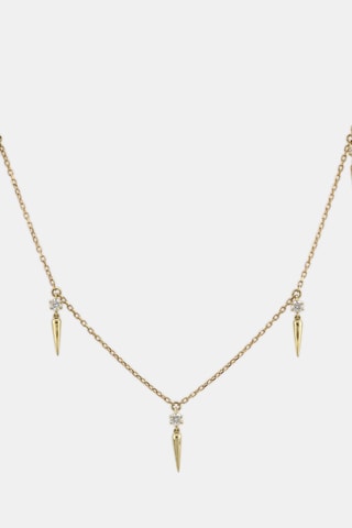 Collar Dilemme - Oro amarillo y diamantes