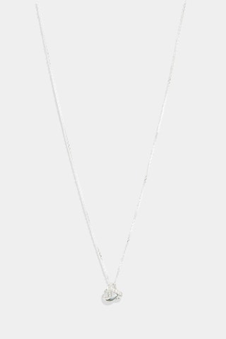 Colgante Noeud Elégance - Oro blanco y diamantes