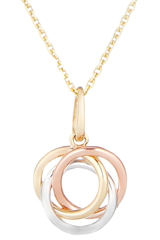 Colgante Croisade - Oro amarillo, oro blanco y oro rosa