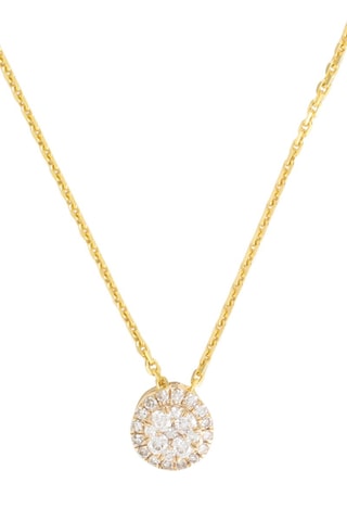 Colgante Mon Brillant - Oro amarillo y diamantes