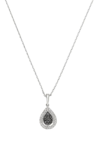 Colgante Milia - Oro blanco y diamantes