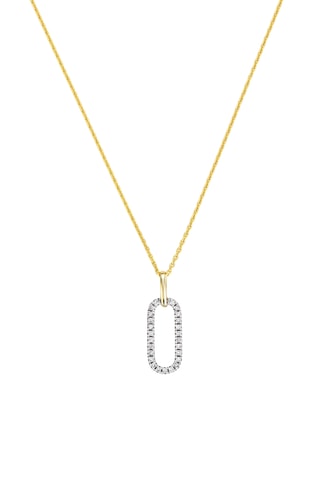 Collar Miysis - Oro amarillo y diamante