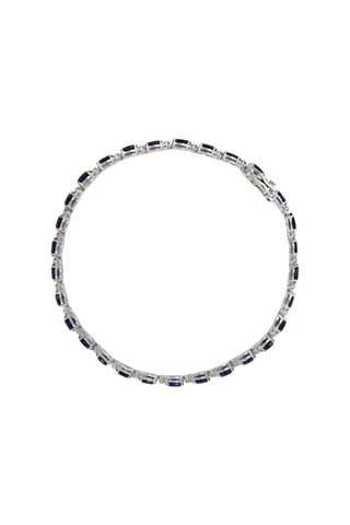 Pulsera Chemin précieux - Oro blanco