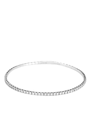 Pulsera Alessia - Oro blanco y diamante