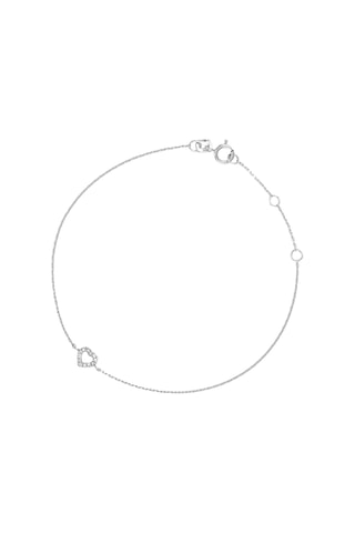 Pulsera Lovia - Oro blanco