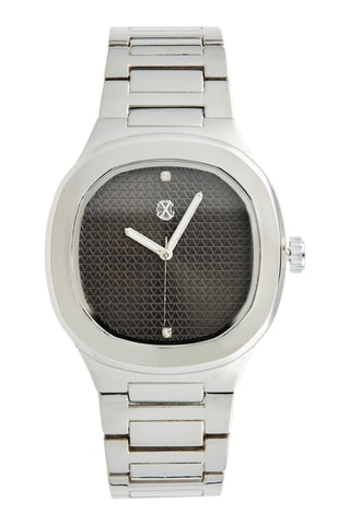 Orologio al quarzo in lega - Argentato