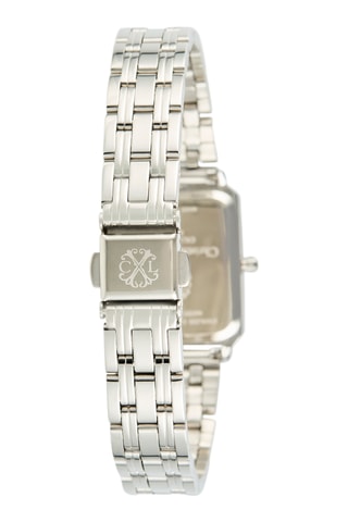 Orologio al quarzo in metallo - Argentato e azzurro