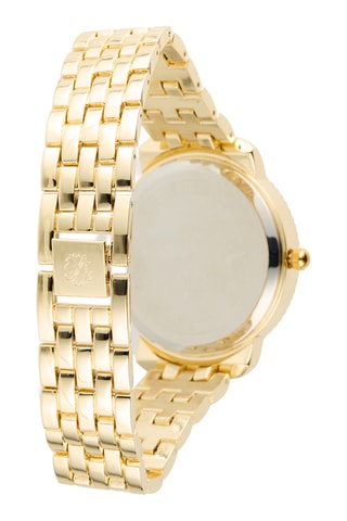 Orologio al quarzo in lega - Dorato e bianco