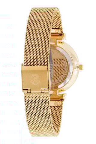 Cofanetto orologio al quarzo in acciaio e bracciale