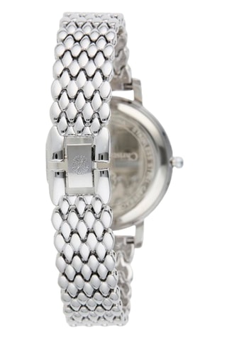 Orologio al quarzo in lega - Argentato ed ecrù