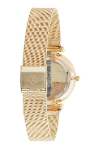 Orologio al quarzo in lega - Dorato e verde scuro